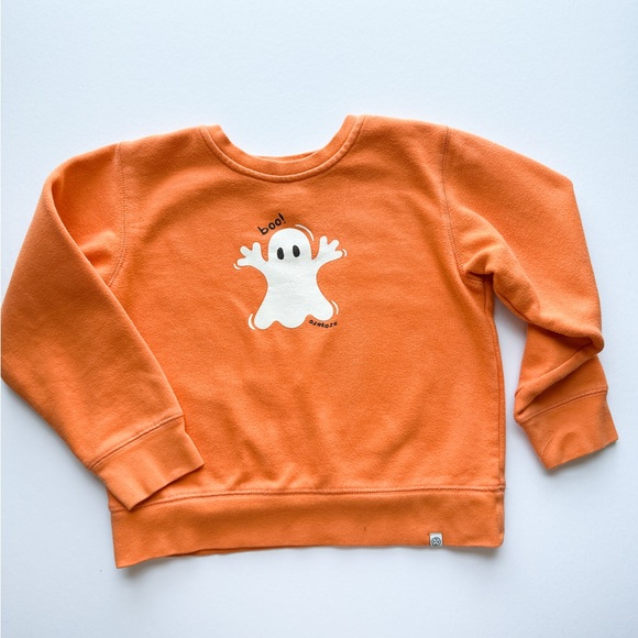 OshKosh B'gosh Other - Y2K OshKosh B'gosh Orange Ghost Kids Sweatshirt